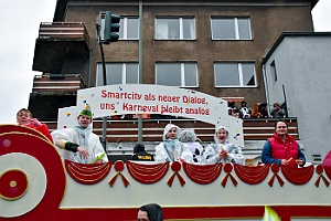 Rosenmontagszug_2020-02-24_004 Rosenmontag 2020 Das Wecken Sr. Tollität Prinz Sascha I. am WYNDHAM Hotel Duisburger Hof, das Prinzenfrühstück mit geladenen Gästen beim OB Sören Link im...