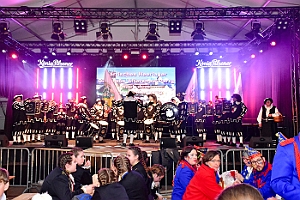 Heerlager_2020-02-24_05 Rosenmontag 2020 Das Wecken Sr. Tollität Prinz Sascha I. am WYNDHAM Hotel Duisburger Hof, das Prinzenfrühstück mit geladenen Gästen beim OB Sören Link im...