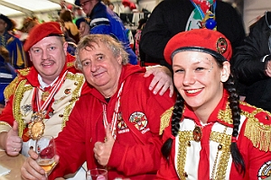 Heerlager_2020-02-24_07 Rosenmontag 2020 Das Wecken Sr. Tollität Prinz Sascha I. am WYNDHAM Hotel Duisburger Hof, das Prinzenfrühstück mit geladenen Gästen beim OB Sören Link im...