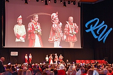 GalaPrKuerung_2023-01-07_020 Gala-Abend zur Prinzenkürung am 7. Januar 2023 - Ein glanzvoller Abend in einer restlos gefüllten Mercator Halle bot den Rahmen für die Kürung se. Tollität...