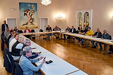 Wahlabend_2023-04-14_11 Session 2023/2024 - Die Prinzenwahl - Am 14.4.2023 wählte die Präsidentenversammlung die Tollitäten für die kommende Session. Matthias Ufermann wurde zur...