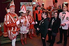PrinzEmpfang_2024-01-14_02 Empfang se. Tollität Prinz Matthias I. - Tradition. Einen Tag nach der Kürung zur Tollität empfängt diese ein Schar von Gästen im Steinhof. Familien der...