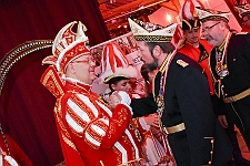 PrinzEmpfang_2024-01-14_05 Empfang se. Tollität Prinz Matthias I. - Tradition. Einen Tag nach der Kürung zur Tollität empfängt diese ein Schar von Gästen im Steinhof. Familien der...
