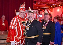 PrinzEmpfang_2024-01-14_07 Empfang se. Tollität Prinz Matthias I. - Tradition. Einen Tag nach der Kürung zur Tollität empfängt diese ein Schar von Gästen im Steinhof. Familien der...