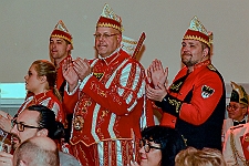 PrinzEmpfang_2024-01-14_19 Empfang se. Tollität Prinz Matthias I. - Tradition. Einen Tag nach der Kürung zur Tollität empfängt diese ein Schar von Gästen im Steinhof. Familien der...