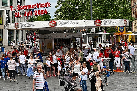 SommerBiwak_2024-07-21_01 Unser Sommerbiwak 2024 - Pünktlich um 11.11 Uhr startete unser 7. Sommerbiwak auf der Hauptbühne beim Duisburger Stadtfest zwischen City Palais und Forum....