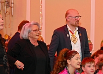 KiPriKuer_2025-_01-11_14 Kürung der Kinderprinzencrew - Der Sitzungskarneval in Duisburg beginnt traditionell mit der Kürung des Kinderprinzenpaares und seines Hofstaates. Diese die...