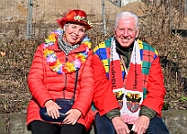Roesnmontagszug_2025-03-03_002 Der Rosenmontag 2025 - Um 9:00 Uhr wird Prinz Holger II. mit Böllerschüssen vor dem IntercityHotel geweckt. Danach geht es dann zum Prinzenfrühstück zum OB...